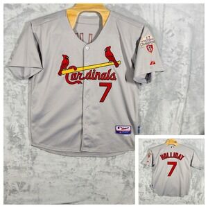 Majestic Stitched Cool Base St Louis Cardinals Matt Holliday MLB Jersey Size 48‎